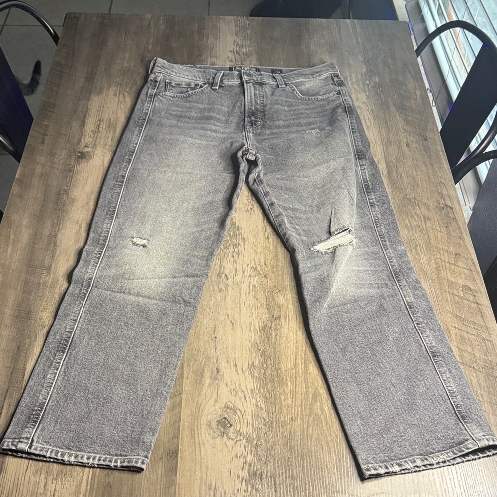 Lucky Brand Women's Gray High Rise Jeans